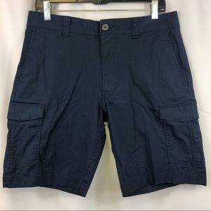 Columbia Regular Fit Cargo Shorts in Navy Blue 32W